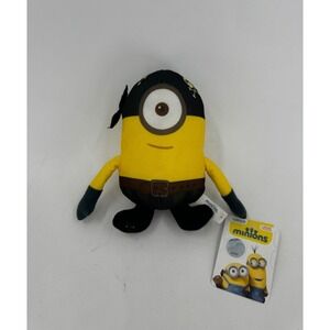 Minions Movie Despicable Me 6.5" Plush Pirate NWT